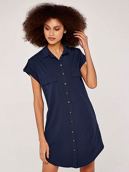 Apricot Minikleid Sleeveless Utility Shirt Dress, (1-tlg) mit aufgesetzten günstig online kaufen