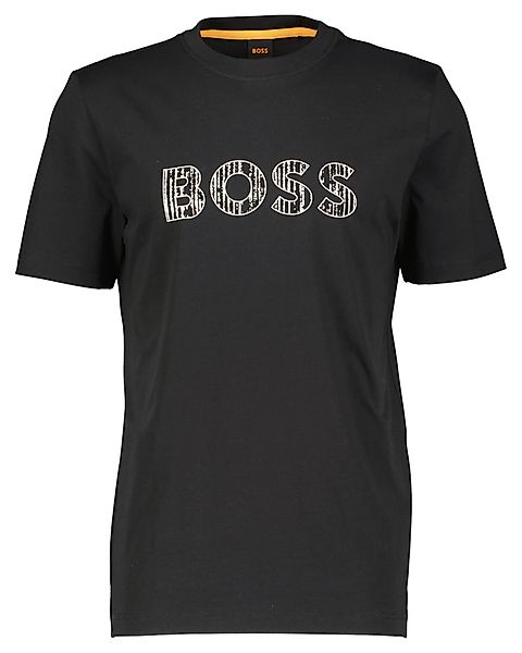 BOSS T-Shirt Herren T-Shirt TE_LOGOTEXTURE Regular günstig online kaufen