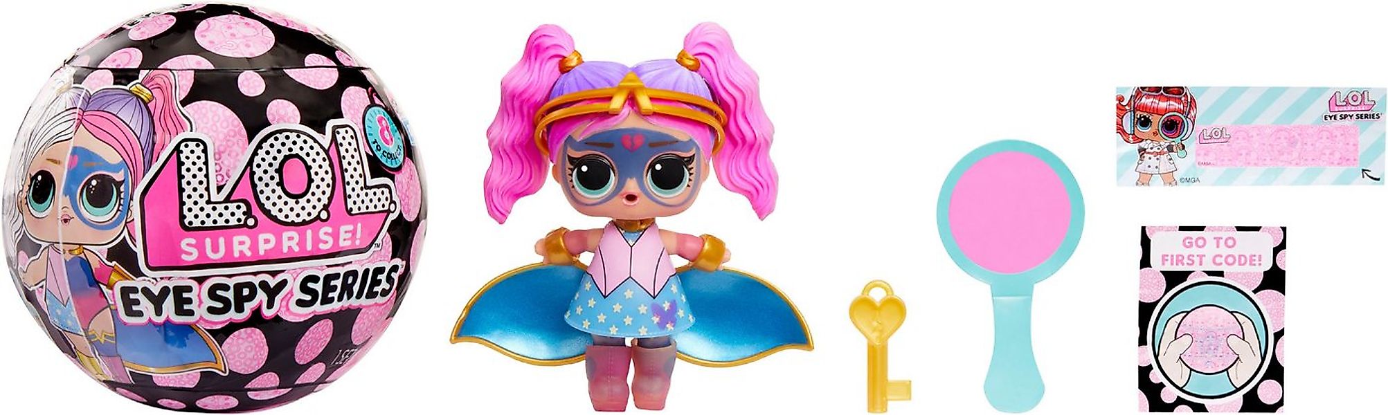 L.O.L. SURPRISE! Anziehpuppe L.O.L. Surprise Eye Spy Tots, mit magischem Fa günstig online kaufen