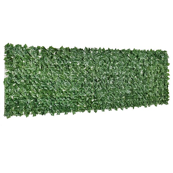 Outsunny Zierzaun Künstliche Hecke Sichtschutzhecke Pflanzen günstig online kaufen