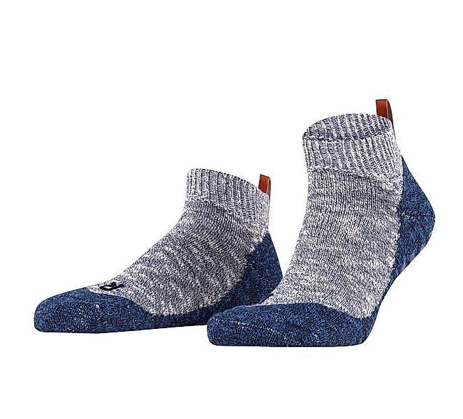 FALKE Socken Tagessocke Quarter Lodge Homepad blau Herren - 1 Paar günstig online kaufen