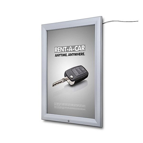 Showdown Displays Hängevitrine Showdown Displays Plakatschaukasten LED (A1) günstig online kaufen