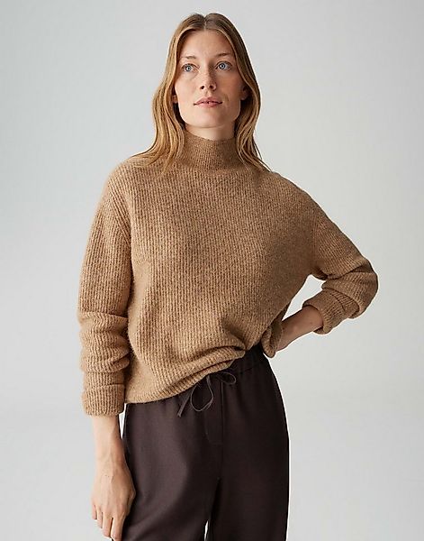 OPUS Strickpullover PARF Regular im Alpaka Wollmix lockere Passform, weiche günstig online kaufen