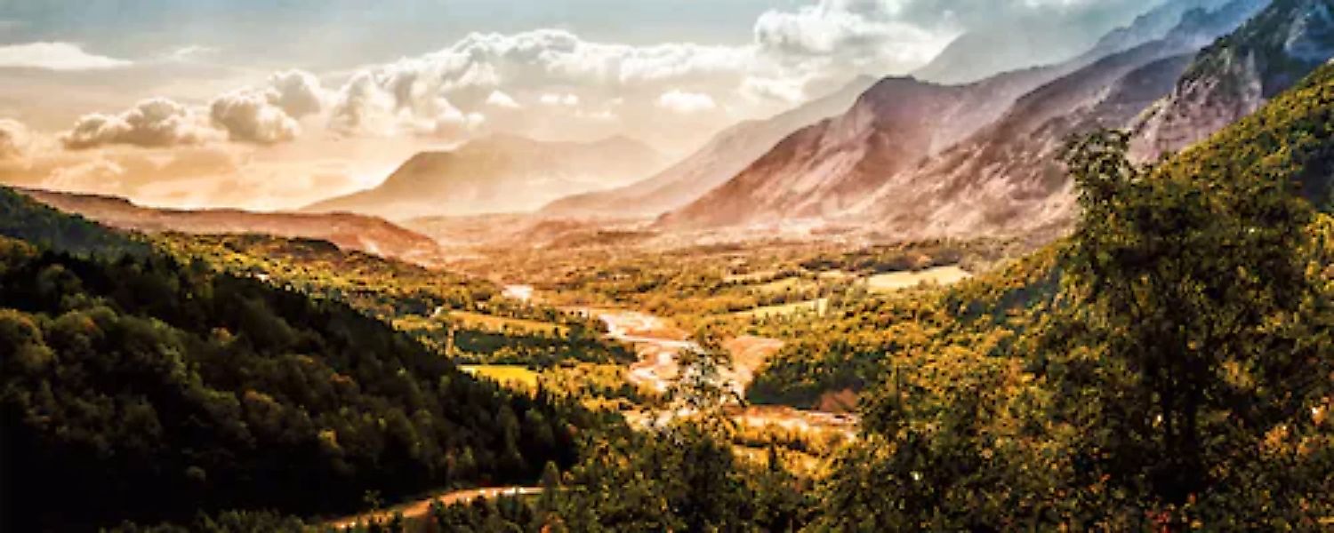 Bönninghoff Glasbild »Berglandschaft«, (1 St.) günstig online kaufen