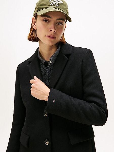 Tommy Hilfiger Langmantel CLASSIC SB WOOL REG MAXI COAT mit Wolle und Kasch günstig online kaufen