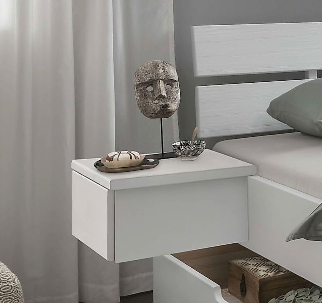 Home affaire Nachttisch "Progress Bettablage Links, Hängeschrank, Nachtkons günstig online kaufen