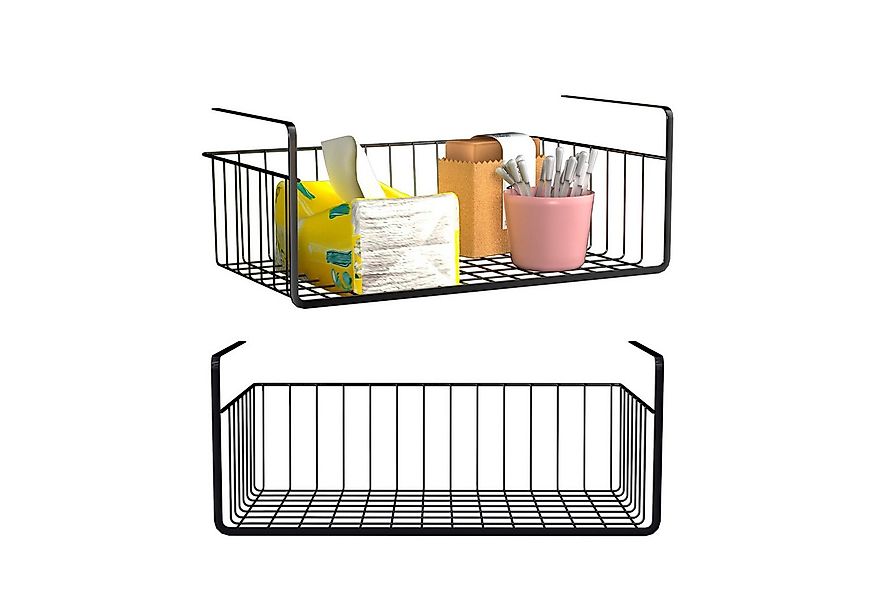 FIVMEN Einhängekorb Schrankkörbe aus Metall Aufbewahrung Hängekorb Küchenre günstig online kaufen