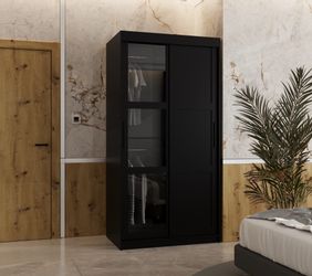 MOEBLO Schiebetürenschrank DEMO III (Kleiderschrank Schwebetürenschrank günstig online kaufen