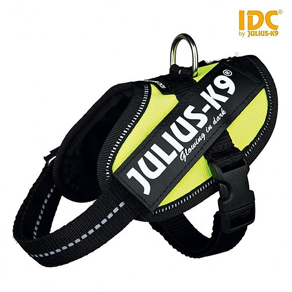 Julius-K9 Hunde-Powergeschirr IDC Powergeschirr neongrün günstig online kaufen