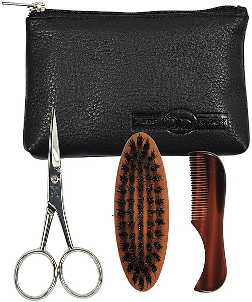 Golddachs Bartschere, (Set, 4-tlg), Etui aus günstig online kaufen