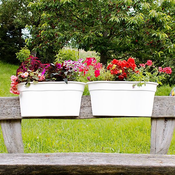 NYVI Blumenkasten Blumenkasten mit Halterung Flowerclip günstig online kaufen