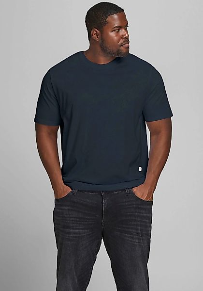 Jack & Jones PlusSize T-Shirt "NOA TEE" mit abgerundetem Saum, bis Größe 6X günstig online kaufen