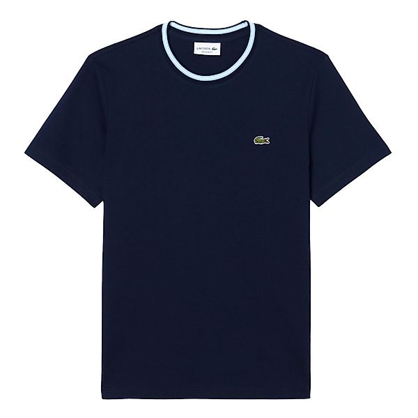 Lacoste Kurzarmshirt T-Shirt mit Logostreifen mit günstig online kaufen