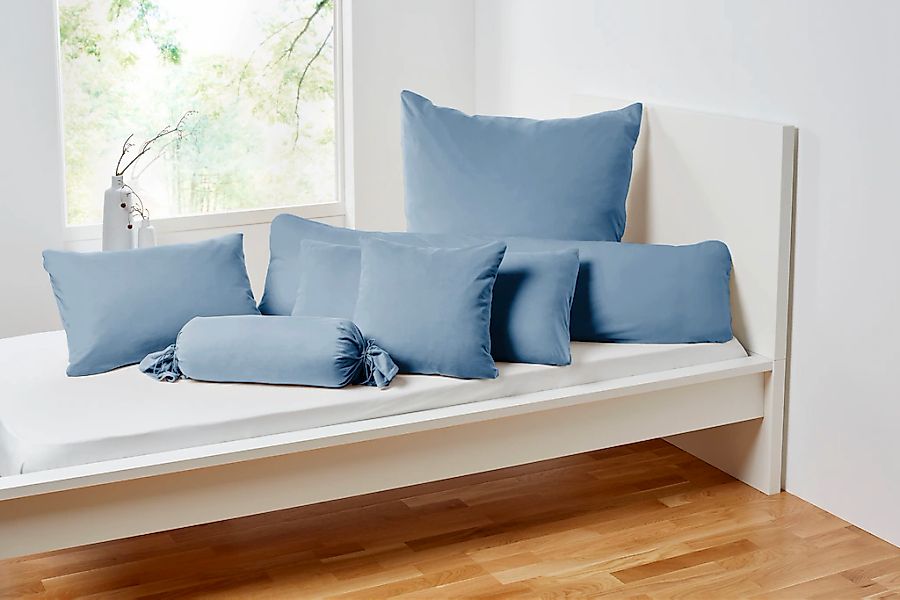 Primera Kissenbezug »Primera Mako-Feinjersey Kissenbezug im Doppelpack« In günstig online kaufen