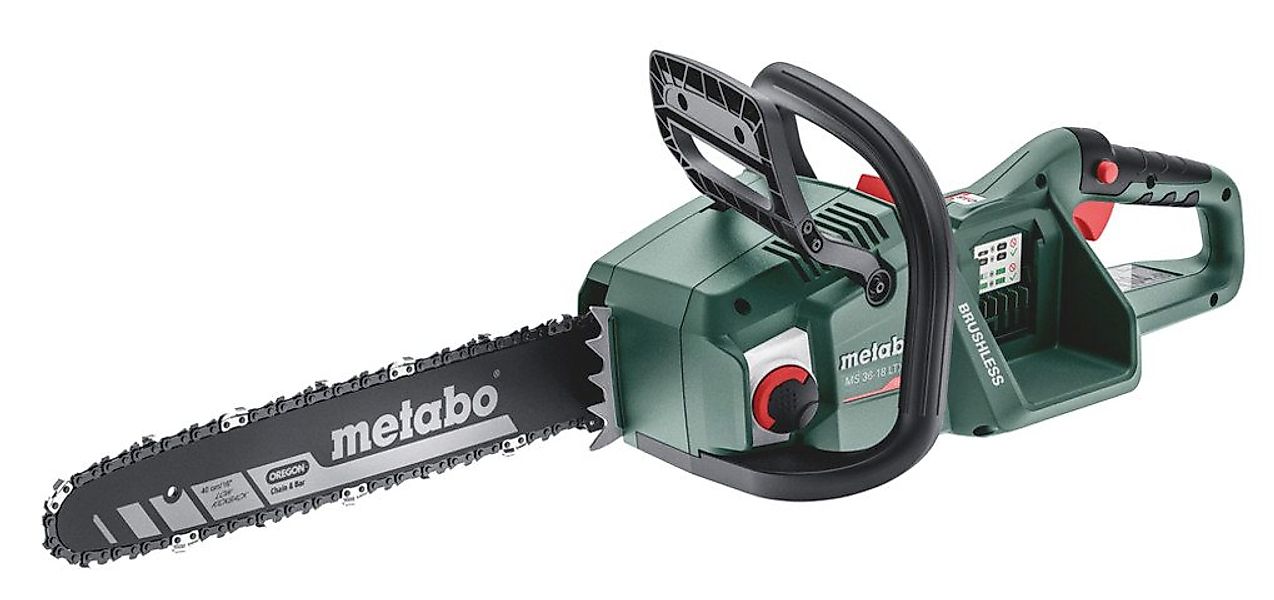 metabo Akku-Kettensäge MS 36-18 LTX BL 40 (601613850), 40 cm Schwertlänge günstig online kaufen