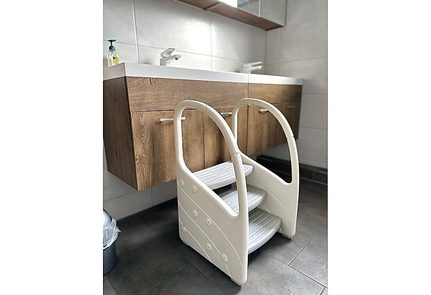 TikTakToo Arbeitshocker Kinder Tritthocker Leiter Toilettenhilfe, 3 Stufen günstig online kaufen
