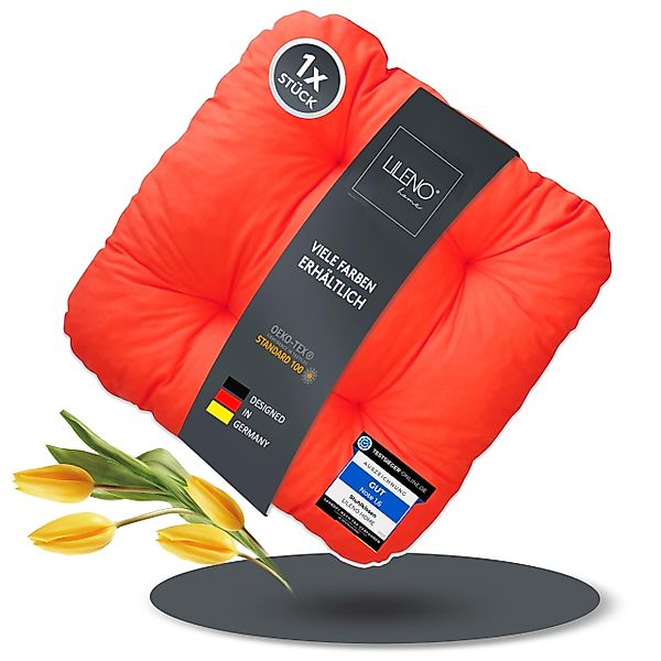 LILENO HOME Stuhlkissen Sitzkissen für Gartenstuhl, günstig online kaufen