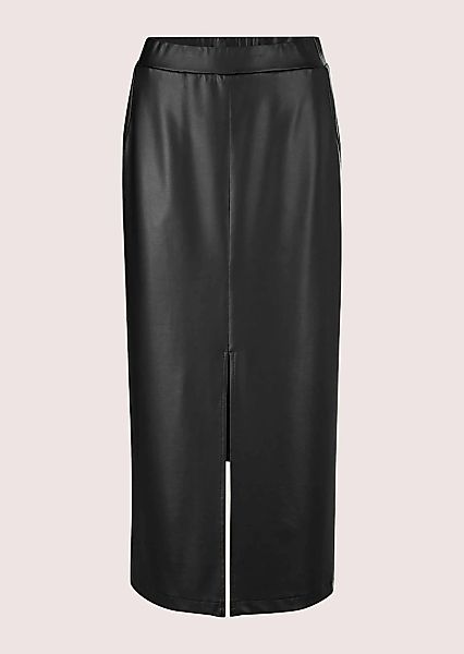 MADELEINE Midirock "Lederrock Eleganter Rock aus Leder-Imitat" Lederimitat günstig online kaufen