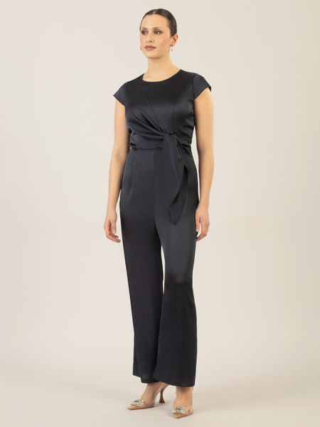 Apart Jumpsuit mit asymmetrischem Wickel zum günstig online kaufen