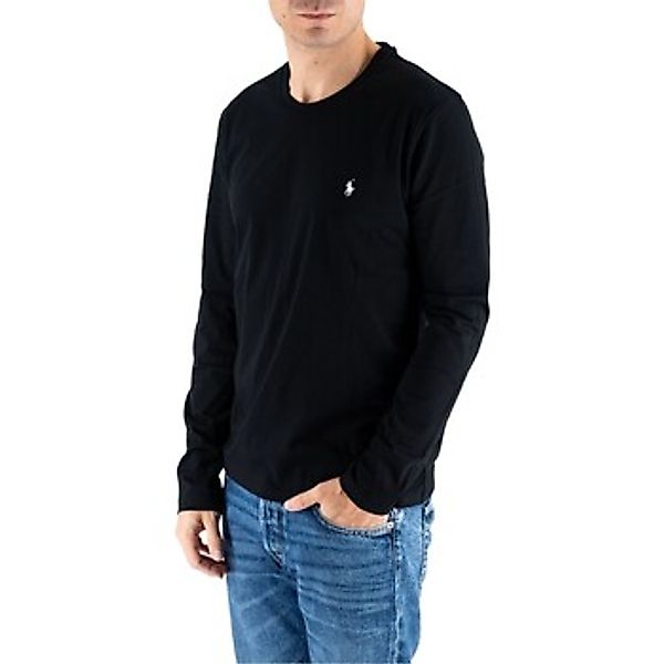 Polo Ralph Lauren  Langarmshirt Ralph Lauren Herren-Langarm-T-Shirt in Schw günstig online kaufen