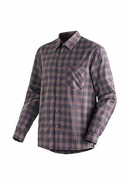 Maier Sports Funktionshemd "Claas", Herren Hemd, langarm Karohemd für Outdo günstig online kaufen