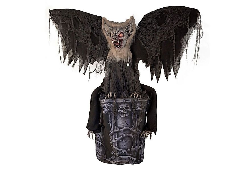 Funny Fashion Dekoobjekt Halloween Dekofigur 'Wasserspeier Fledermaus' Anim günstig online kaufen