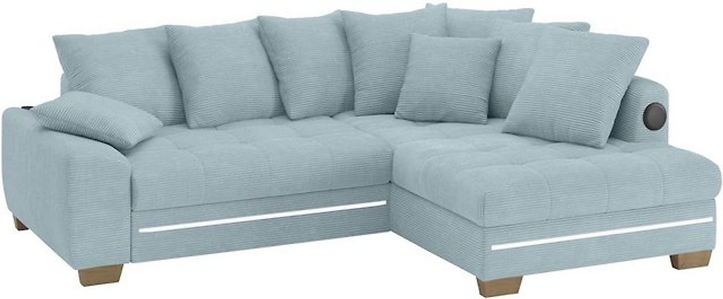 Mr. Couch Ecksofa Nikita II, L-Form, RGB-LED, Bluetooth-Soundsystem, wahlwe günstig online kaufen
