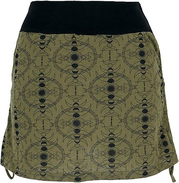 Guru-Shop Minirock Minirock, Yogarock zum Raffen mit.. alternative Bekleidu günstig online kaufen
