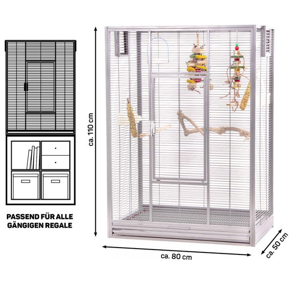 Montana Cages Vogelkäfig Premium Vogelvoliere "New günstig online kaufen