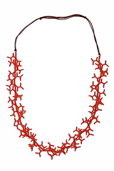 COLLEZIONE ALESSANDRO Lange Kette "Toni", Lange Kette in Korallenoptik günstig online kaufen