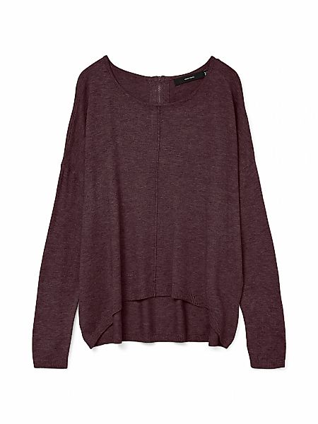 Vero Moda Rundhalspullover "VMBREEZE AURA LS ZIPPER BLOUSE NOOS" günstig online kaufen