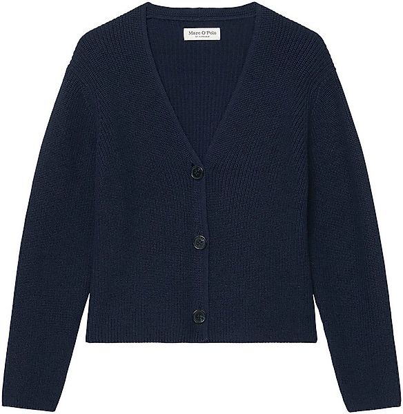 Marc O'Polo Strickjacke in kurzer, gerader Form günstig online kaufen