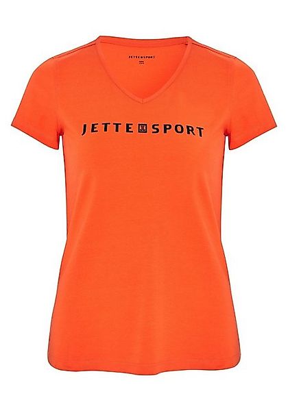 JETTE SPORT Print-Shirt mit Logo-Schriftzug günstig online kaufen