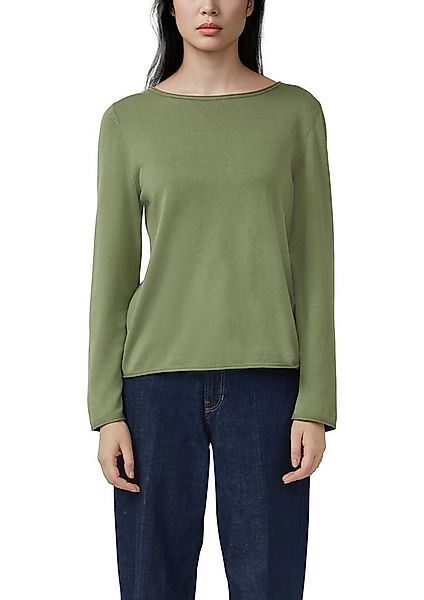 s.Oliver Strickpullover mit U-Boot-Ausschnitt günstig online kaufen