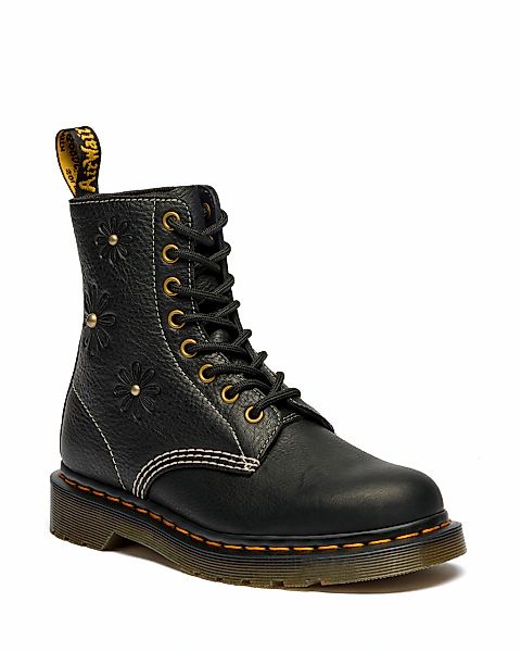 DR. MARTENS Schnürboots "1460 Pascal Flower", Blockabsatz, Stiefelette, 8-E günstig online kaufen