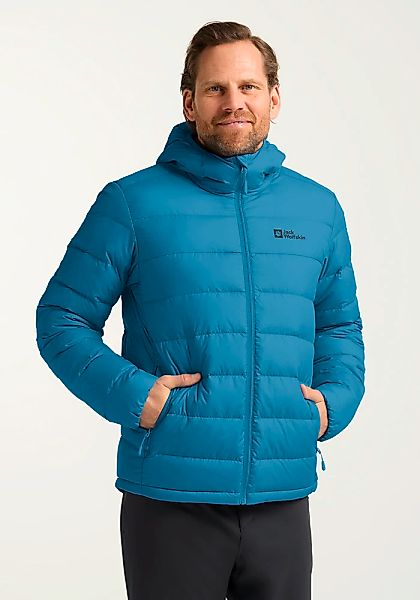 Jack Wolfskin Daunenjacke "ATHER DOWN HOODY M RDS" mit Kapuze günstig online kaufen