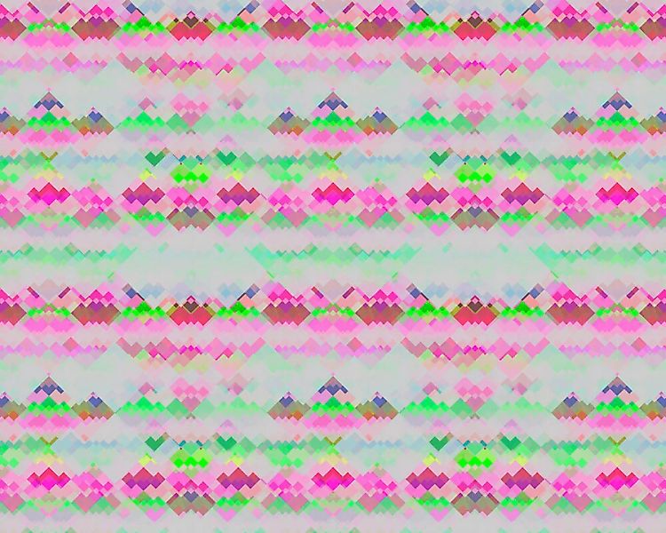 Fototapete "Fragmented Squares Pink" 4,00x2,50 m / Glattvlies Perlmutt günstig online kaufen