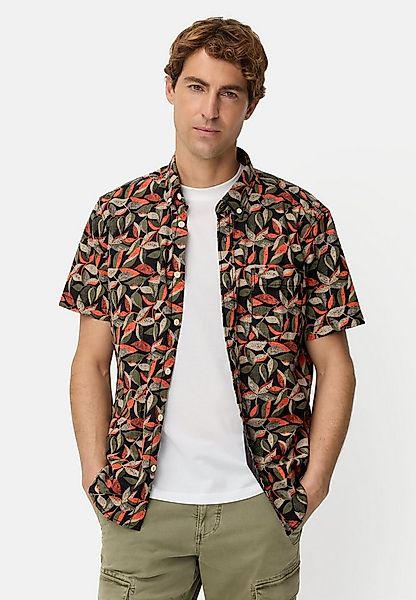 camel active Kurzarmhemd aus reiner Baumwolle Kurzarm günstig online kaufen