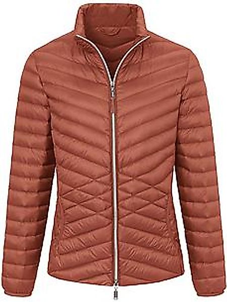Daunen-Steppjacke Stehkragen Peter Hahn orange günstig online kaufen