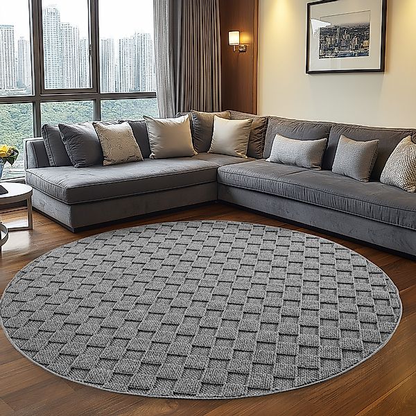 Teppium Teppich Bouclé-Teppich im skandinavischen Stil günstig online kaufen