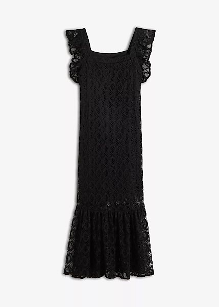 Kleid in Lochstrick-Optik günstig online kaufen