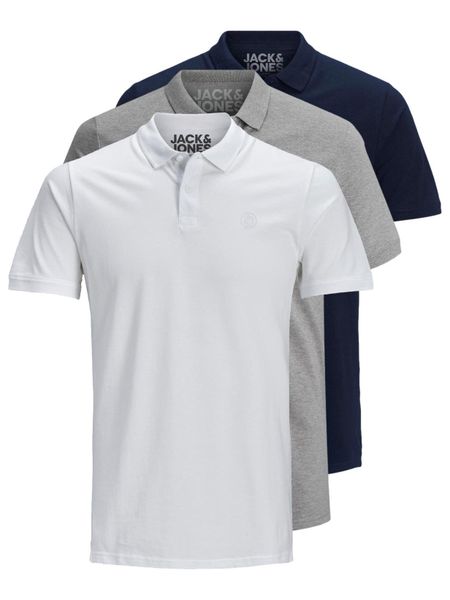 Jack & Jones Poloshirt Basic (3-tlg., günstig online kaufen