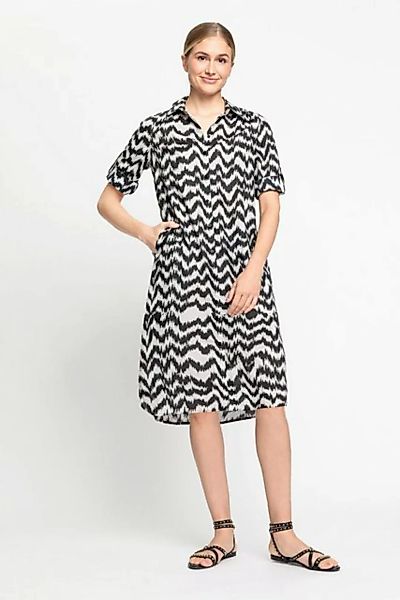 Olsen Blusenkleid mit Zebra-Print günstig online kaufen