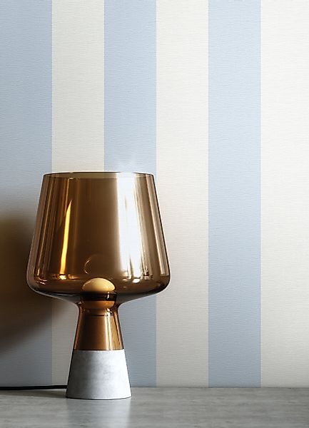 Newroom Vliestapete, Blau Tapete Modern Streifen günstig online kaufen