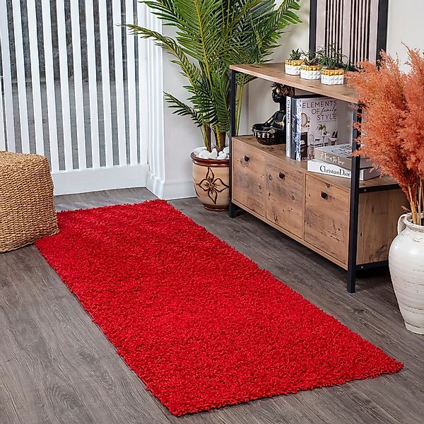 Livabliss Hochflor-Teppich "BORACAY" rechteckig 37 mm Höhe Flauschig, Langf günstig online kaufen