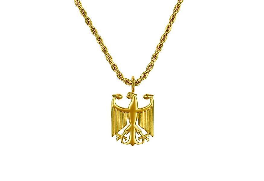 d'origine Kette mit Anhänger Deutschland Kette Herren – Bundesadler Wappen günstig online kaufen