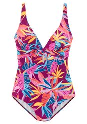 Buffalo Badeanzug "Soleil" mit modischem Blätterdruck günstig online kaufen