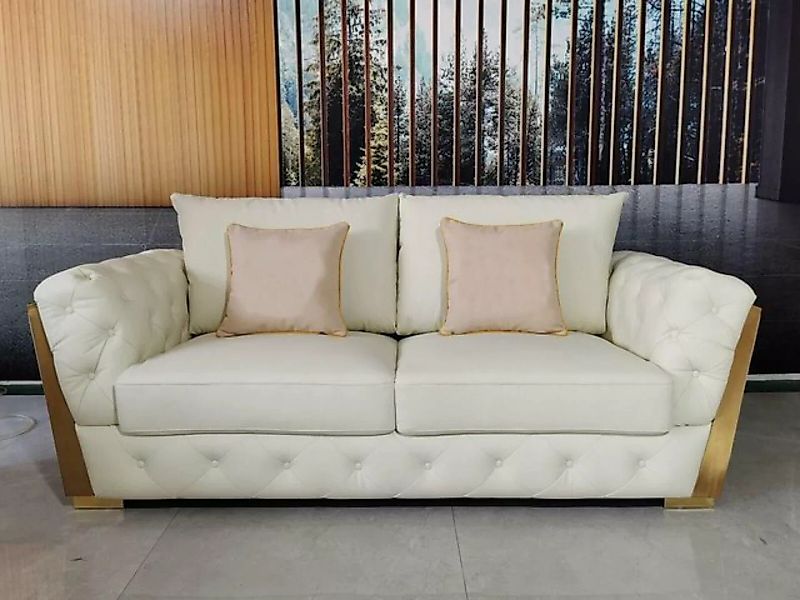 JVmoebel Sofa Ledersofa 3 Sitzer Design Modern Sofa Sofas Wohnzimmer, Made günstig online kaufen