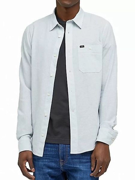 Lee® Langarmhemd Regular Fit Leinen - Leesure Shirt Summer Haze günstig online kaufen