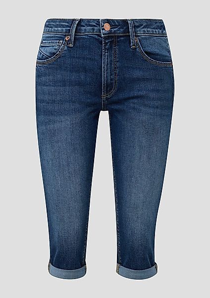 QS 3/4-Hose Capri-Jeans Catie / Slim günstig online kaufen